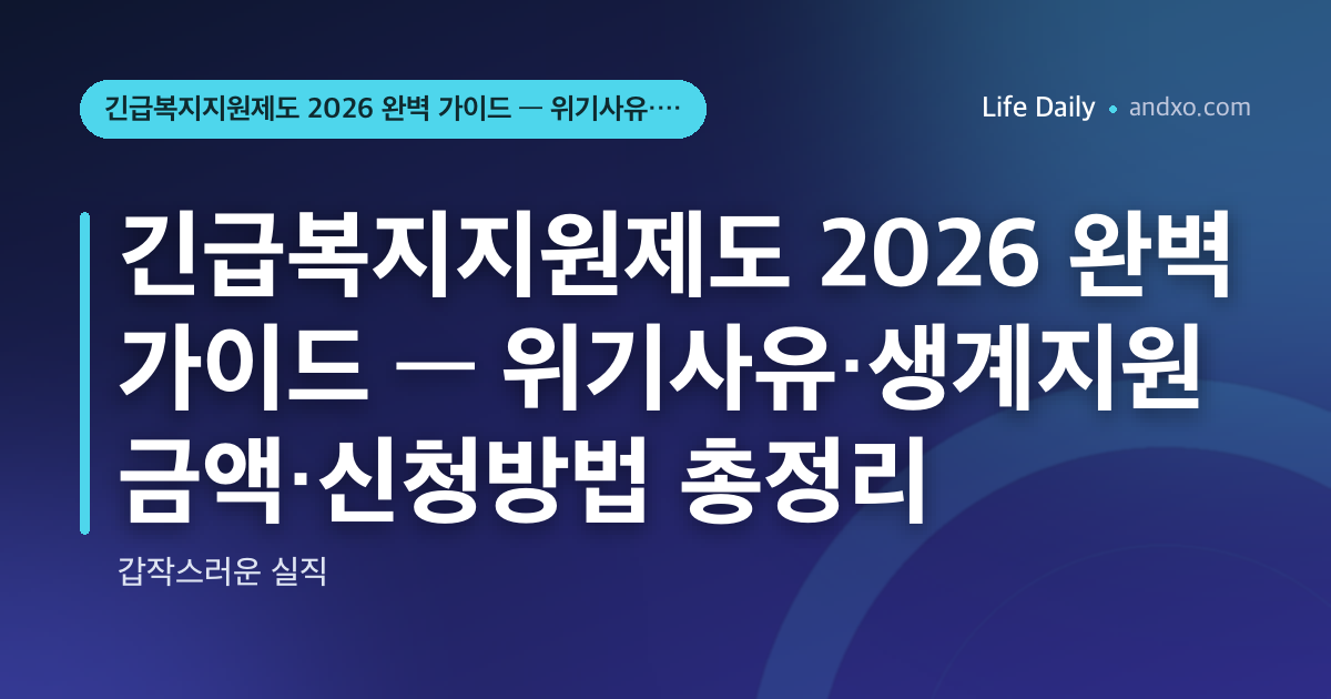 복지위기 알림 앱 사용법 — 본인·이웃 위기 도움요청 방법, 익명 가능, 접수 후 지원 절차