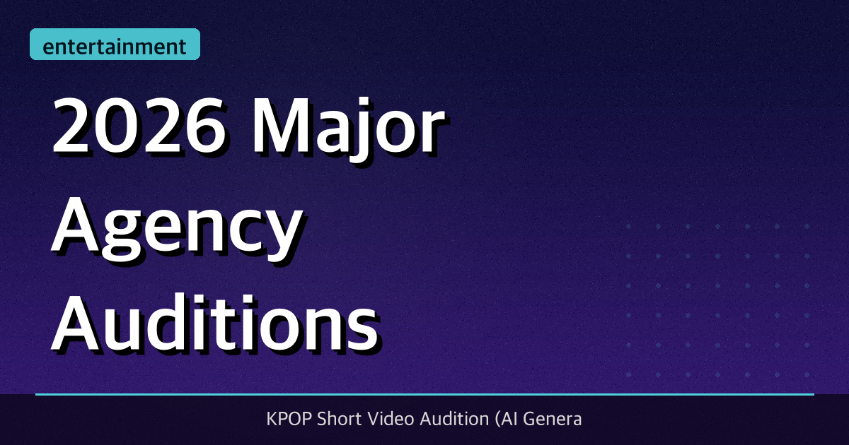2026 Major Agency Auditions + The 30-Second Rule + to Boost Acceptance Rates