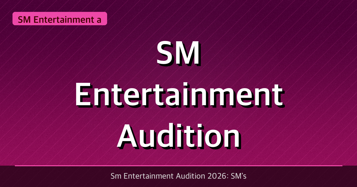 SM Global Talent Search 2026: Complete Guide for Overseas Applicants